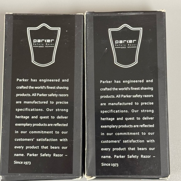 Parker Safety Razor 99R NIB lot of 2 with 2 boxes of razors 5blades In each box - Picture 2 of 5
